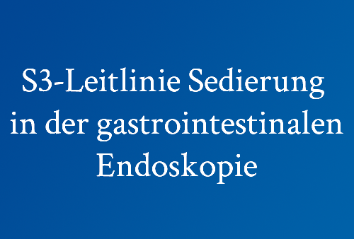 S3-Leitlinie-Sedierung-in-der-gastrointestinalen-Endoskopie