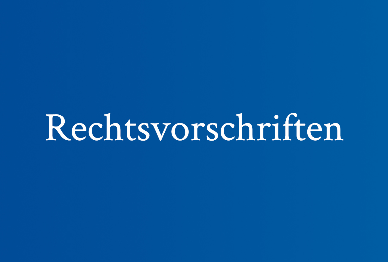 Rechtsvorschriften