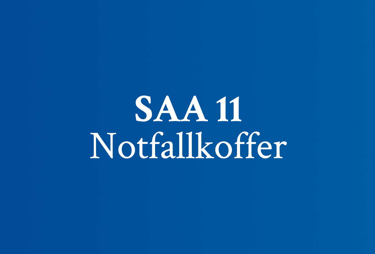 SAA 11 Notfallkoffer