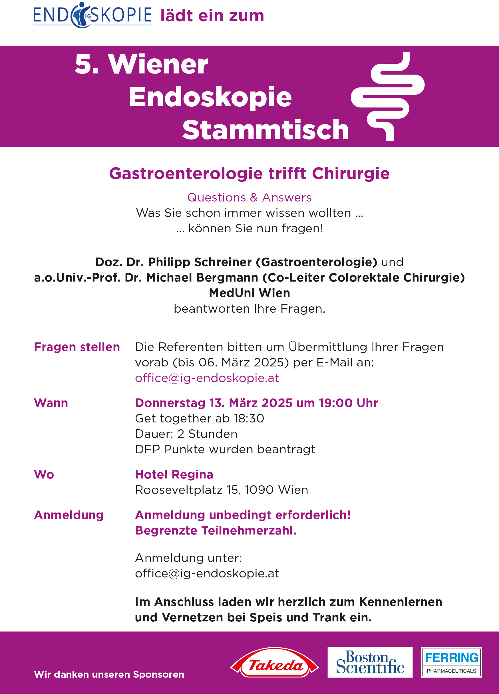 Stammtisch Endoskopie